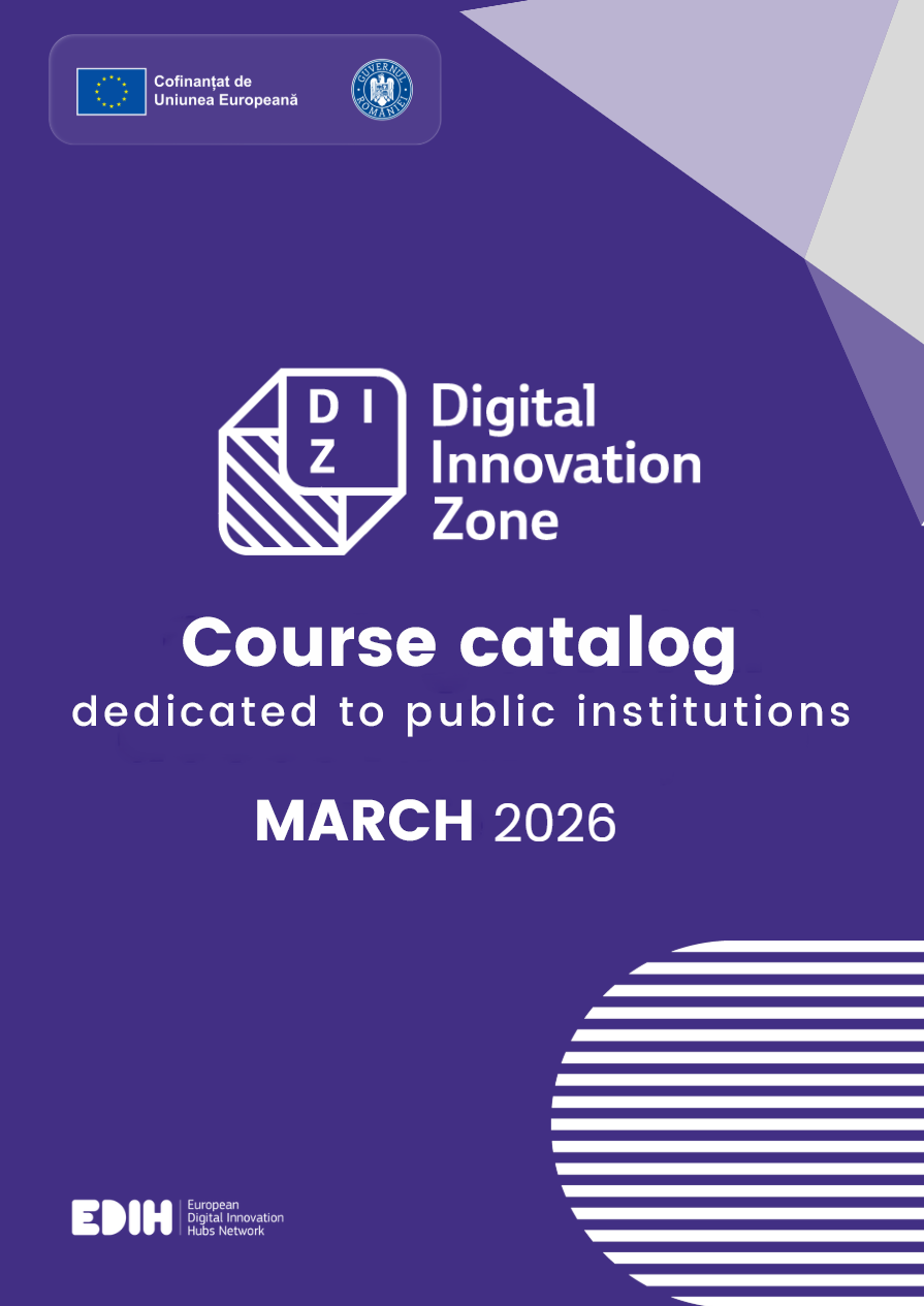 Catalog de cursuri dedicate instituțiilor publice