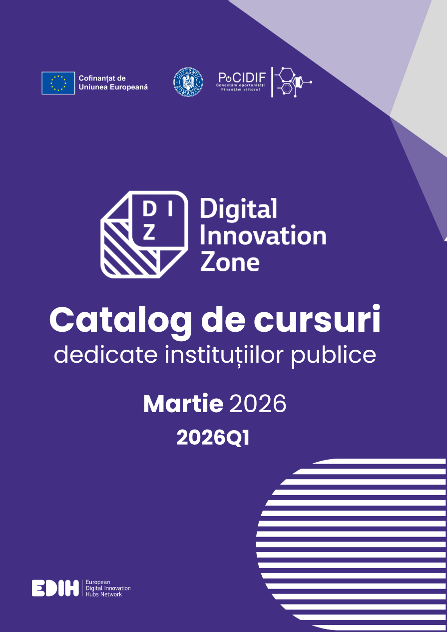 Catalog de cursuri dedicate instituțiilor publice