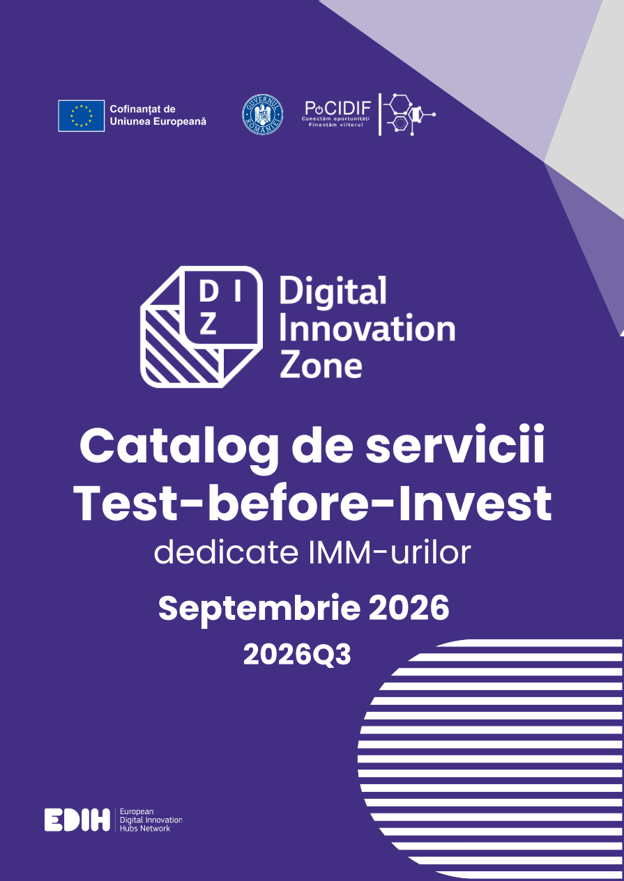 Catalog de servicii Test-before-Invest