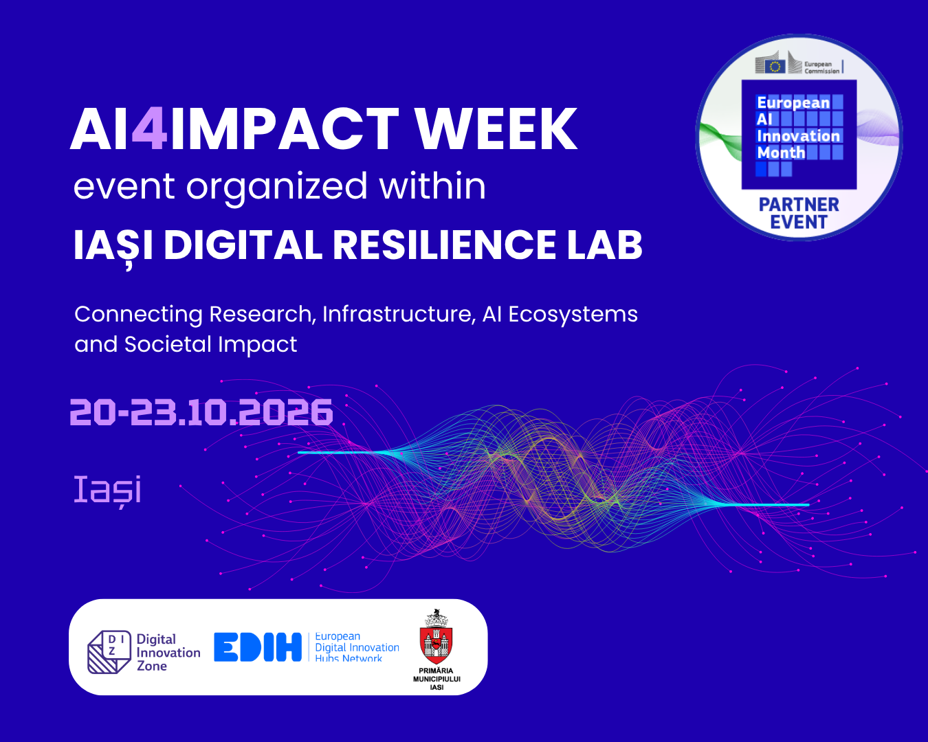AI4IMPACT Week poster